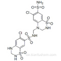 N - [[7- (Aminosulfonyl) -6-chlor-2,3-dihydro-1,1-dioxo-4H-1,2,4-benzothiadiazin-4-yl] methyl] -6-chlor-3,4 -Dihydro-2H-1,2,4-benzothiadiazin-7-sulfonamid 1,1-Dioxode CAS 402824-96-8